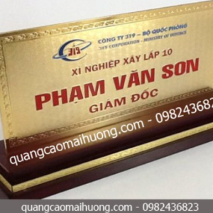 Biển chức danh